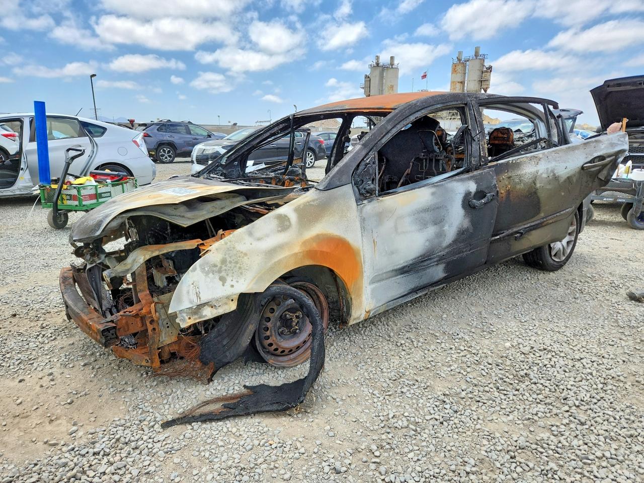 2010 Nissan Sentra 2.0, VIN 3N1AB6AP4AL620712 — Burn