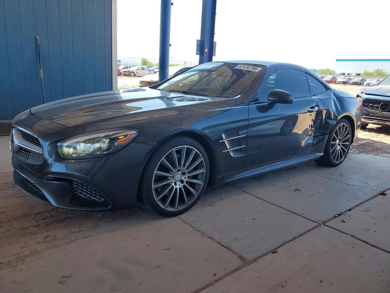 2017 Mercedes-Benz SL 550, VIN WDDJK7DA2HF046809 — Side