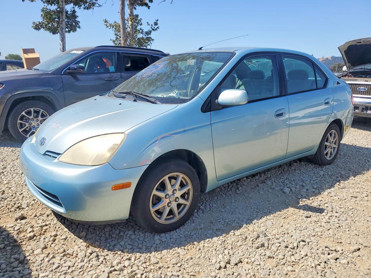 2001 Toyota Prius, VIN JT2BK12U110006876 — Vandalism