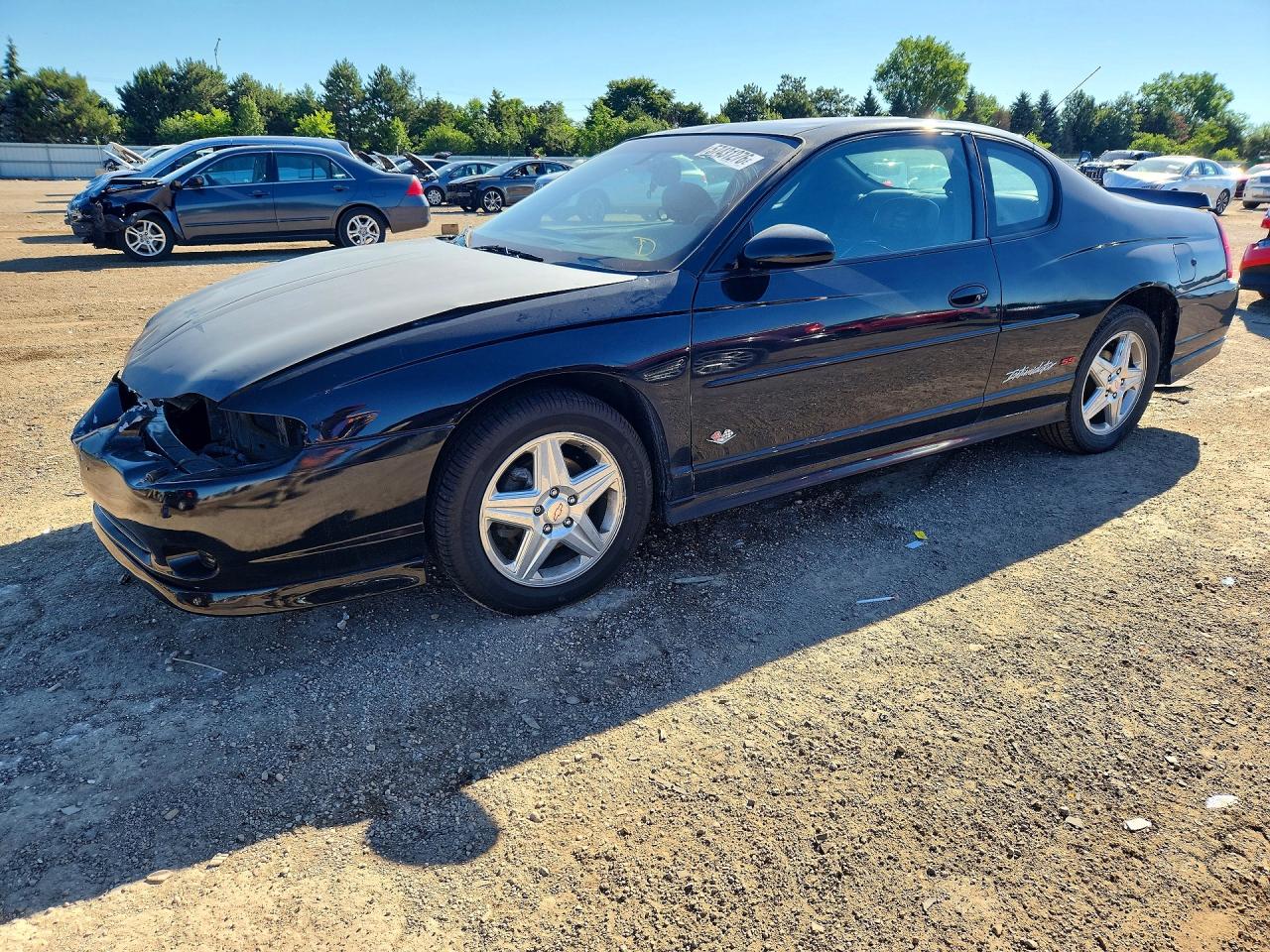 2004 Chevrolet Monte Carlo SS Supercharged, VIN 2G1WZ121149338149 — Front end