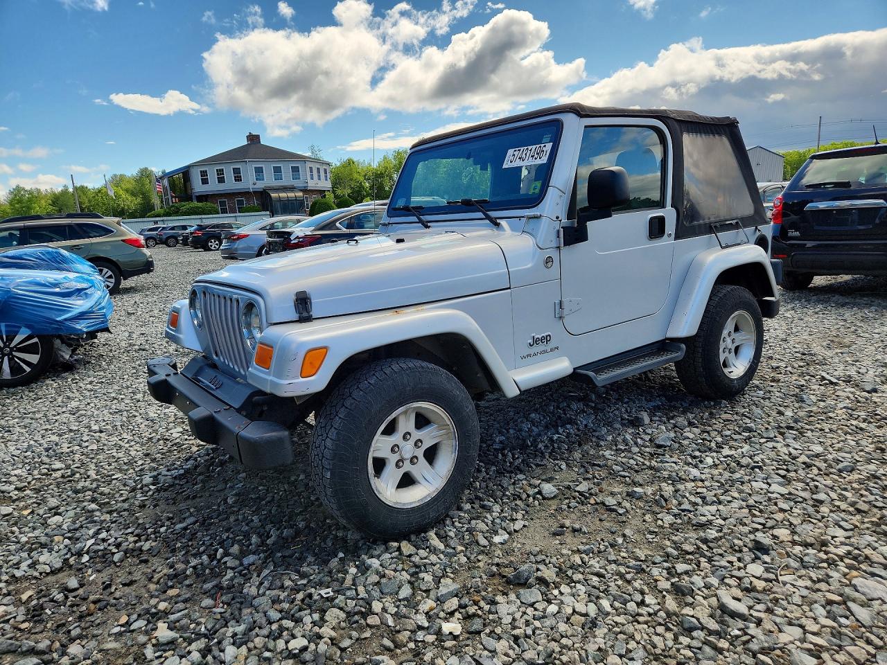 2005 Jeep Wrangler X, VIN 1J4FA39S25P353880 — Обычный износ
