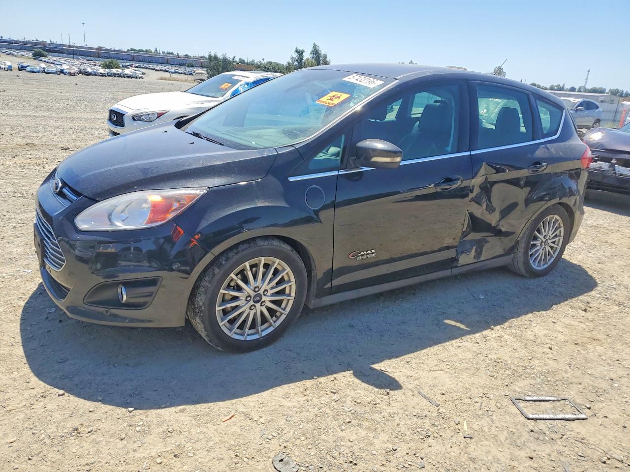 2014 Ford C-Max SEL, VIN 1FADP5CUXEL503524 — Зад