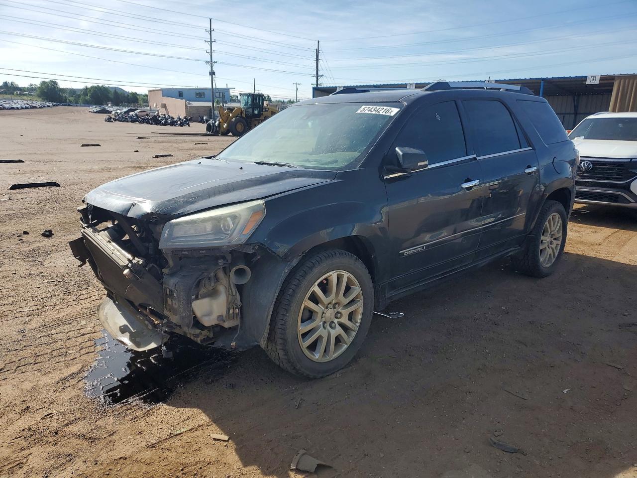 2015 GMC Acadia Denali, VIN 1GKKVTKD1FJ282796 — Front end