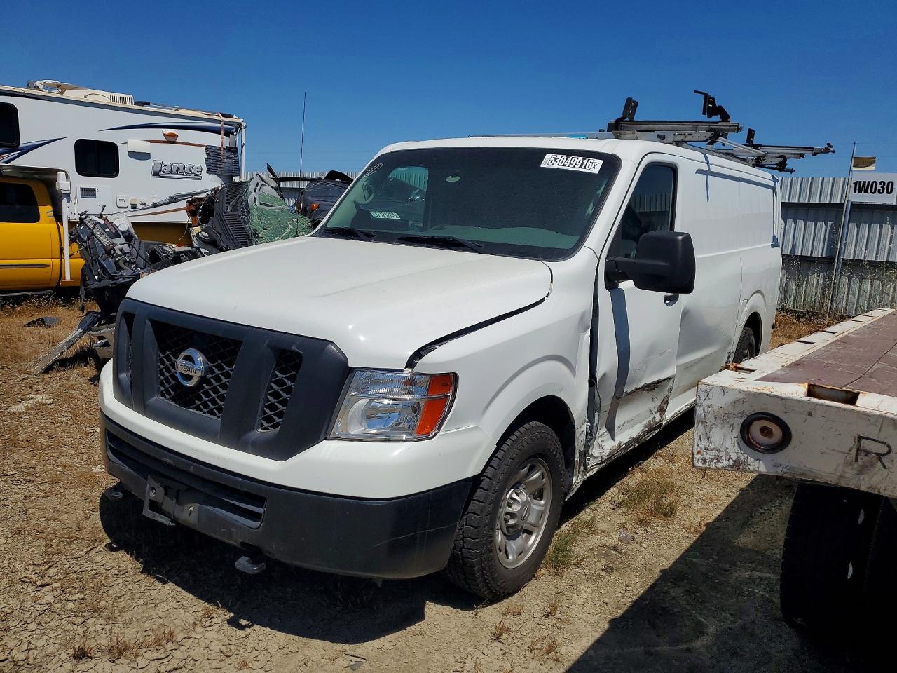 2021 Nissan NV Cargo SV, VIN 1N6AF0KY7MN803772 — Side