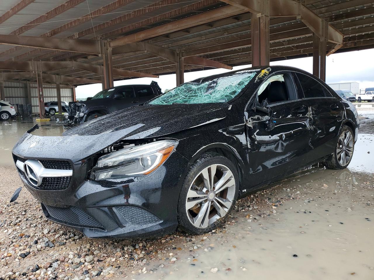 2015 Mercedes-Benz CLA 250, VIN WDDSJ4EB9FN189398 — Rollover
