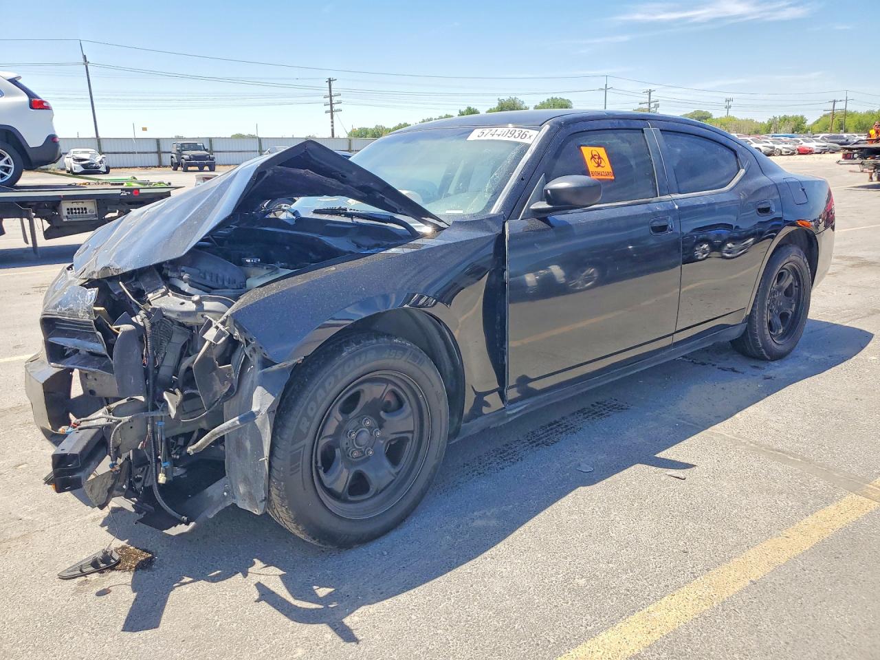 2010 Dodge Charger Police, VIN 2B3CA4CT6AH303466 — Front end