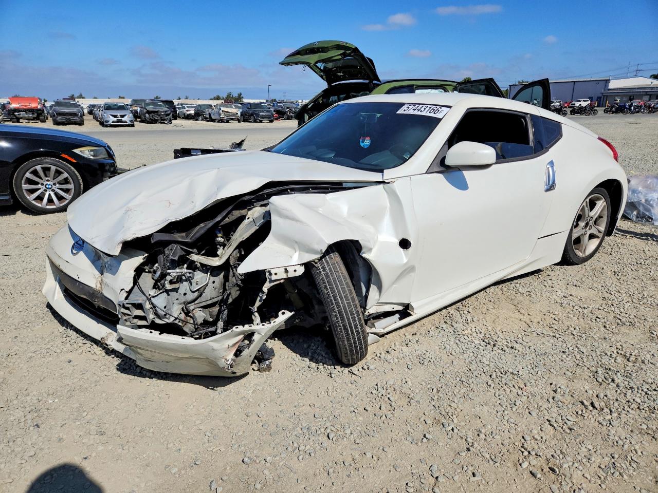 2012 Nissan 370Z, VIN JN1AZ4EH7CM563000 — Front end