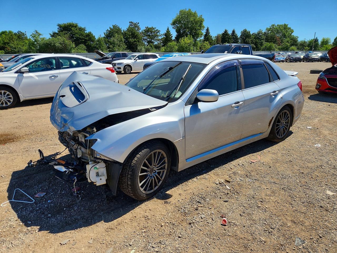 2014 Subaru WRX WRX Limited, VIN JF1GV7F69EG007585 — Front end