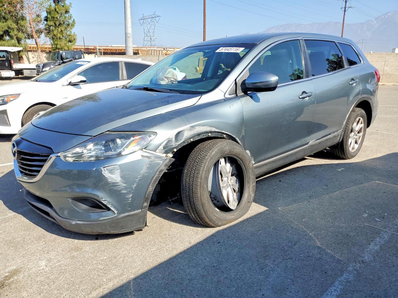 2013 Mazda CX-9 Touring, VIN JM3TB3CV2D0406083 — Перед