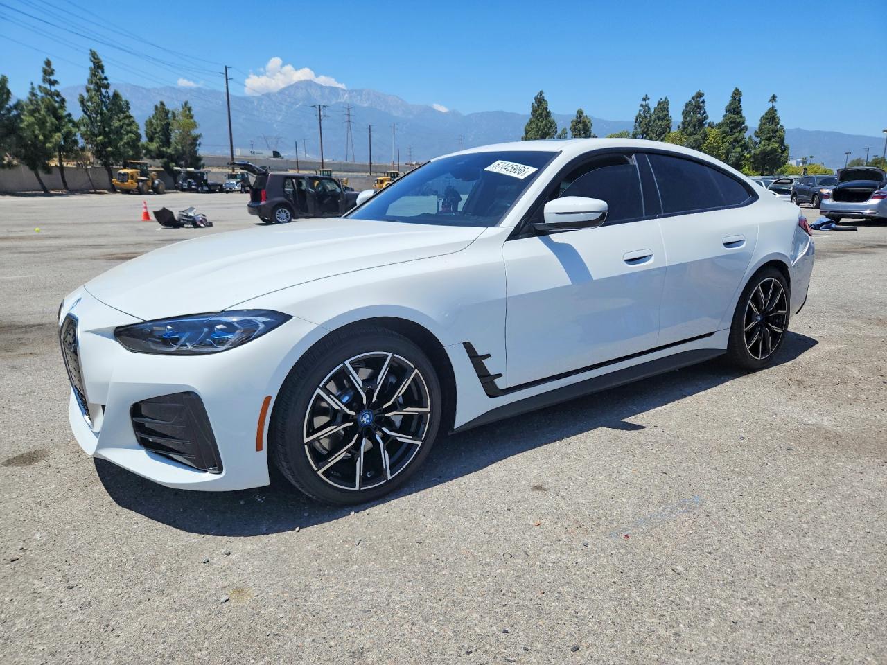 2023 BMW i4 eDrive40, VIN WBY73AW09PFR01778 — Rear end