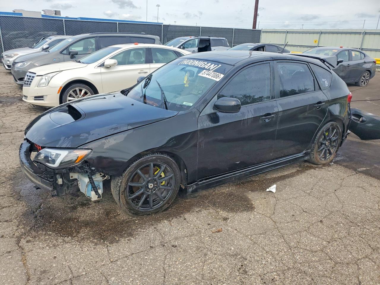 2010 Subaru WRX WRX, VIN JF1GH7G65AG814301 — Front end