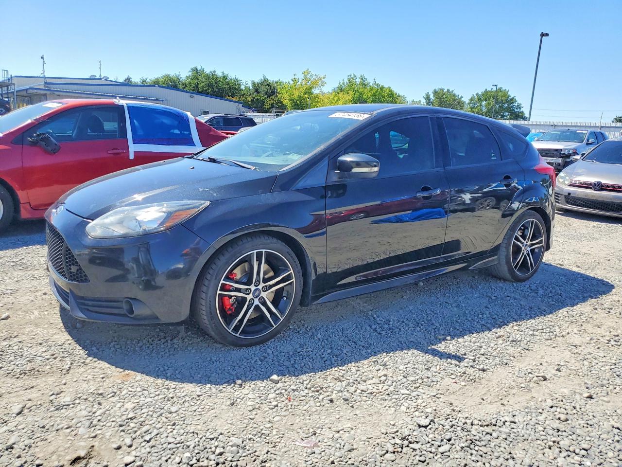 2014 Ford Focus ST, VIN 1FADP3L94EL402625 — Auction photo
