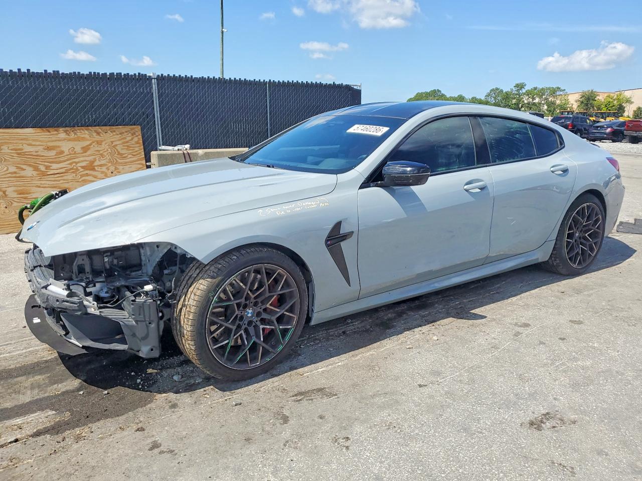2024 BMW M8 Competition, VIN WBSGV0C01RCN06081 — Front end