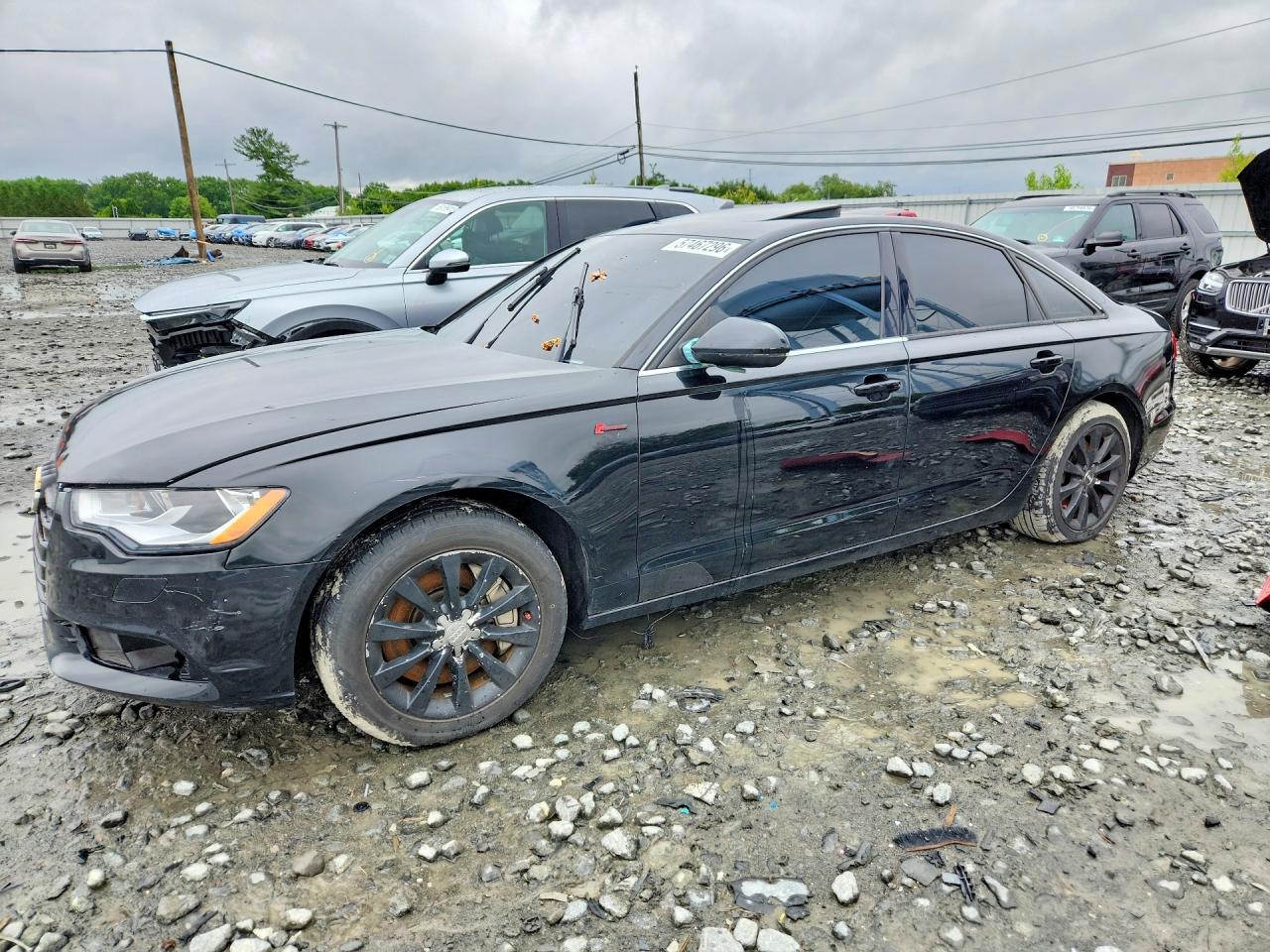 2012 Audi A6 Premium, VIN WAUBGAFC3CN023899 — Minor dents and scratches