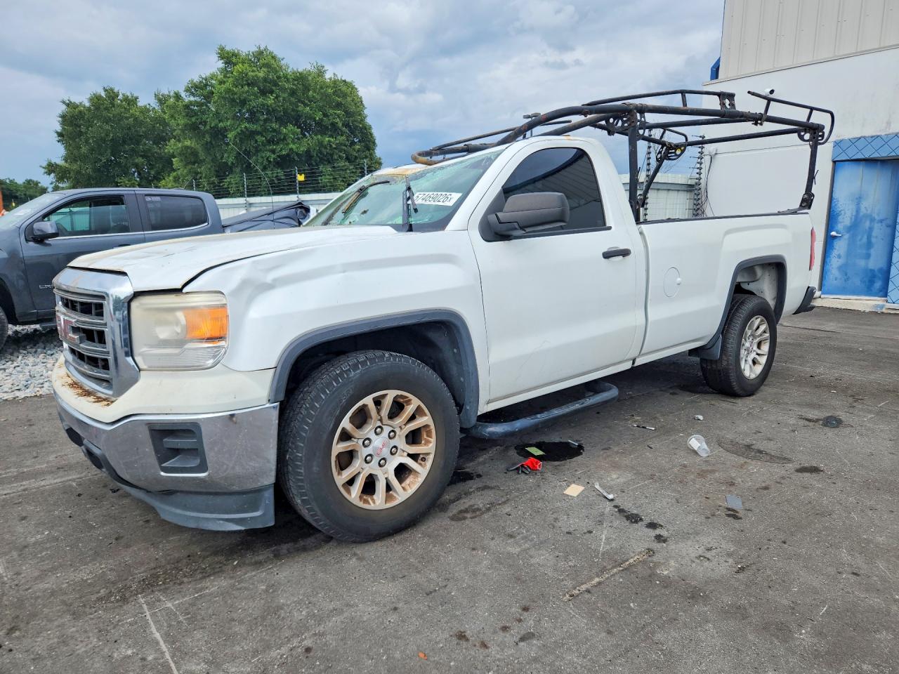 2015 GMC Sierra 1500, VIN 1GTN1TEC6FZ901434 — Крыша