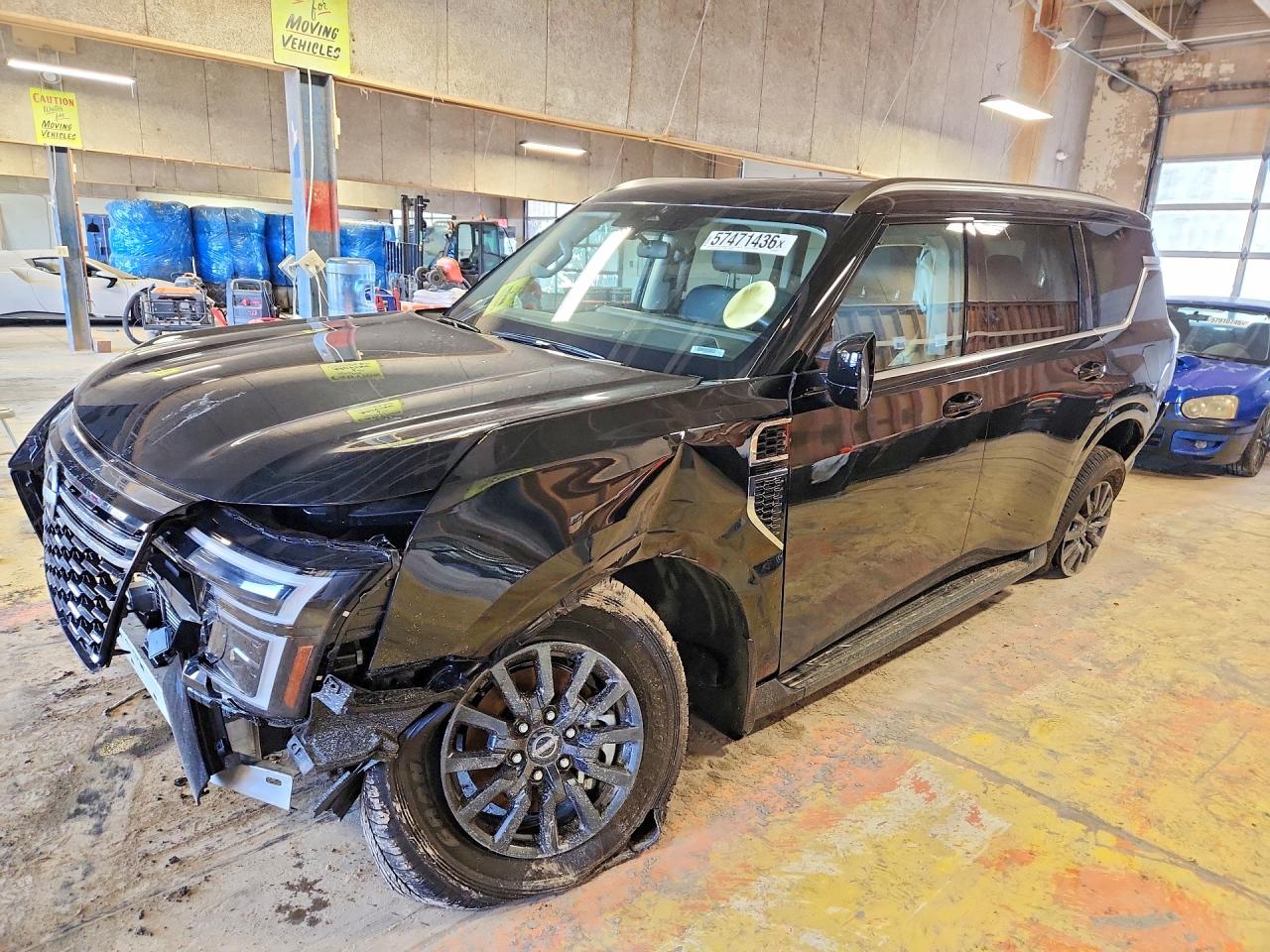 2025 Nissan Armada SV, VIN JN8AY3AE9S9403289 — Front end