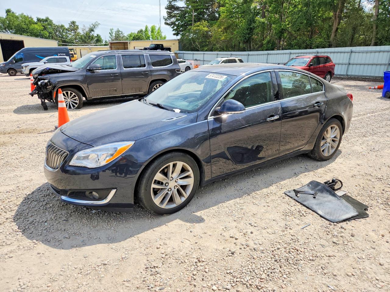 2014 Buick Regal Premium I, VIN 2G4GN5EX3E9279553 — Side