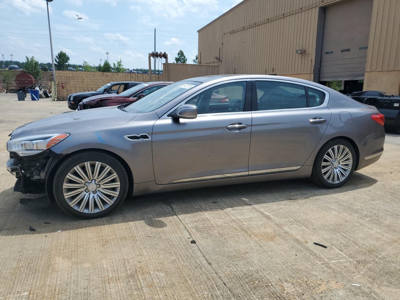 2015 Kia K900 Premium, VIN KNALU4D41F6026289 — Front end