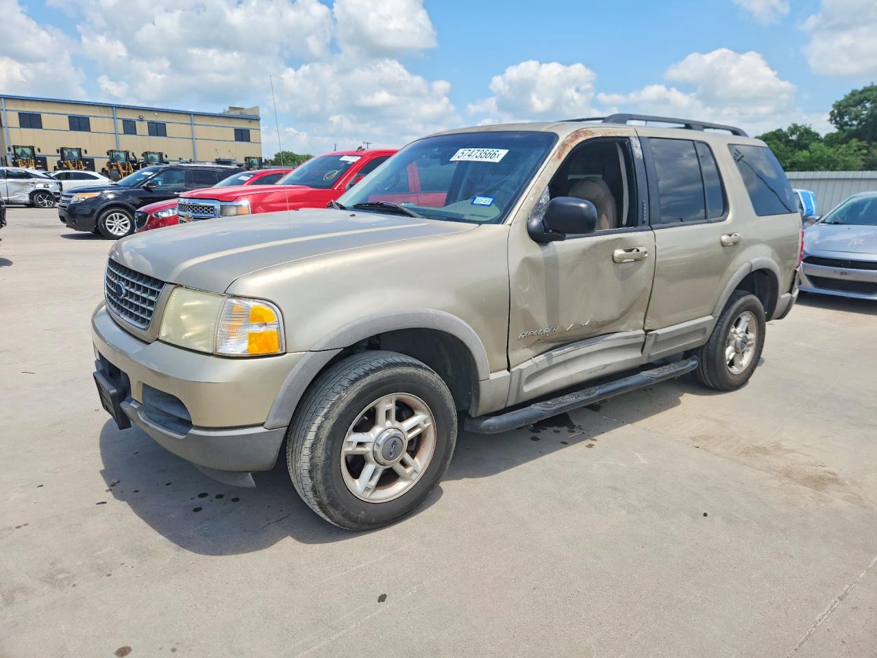 2002 Ford Explorer XLT, VIN 1FMZU63E32ZB69266 — Hail
