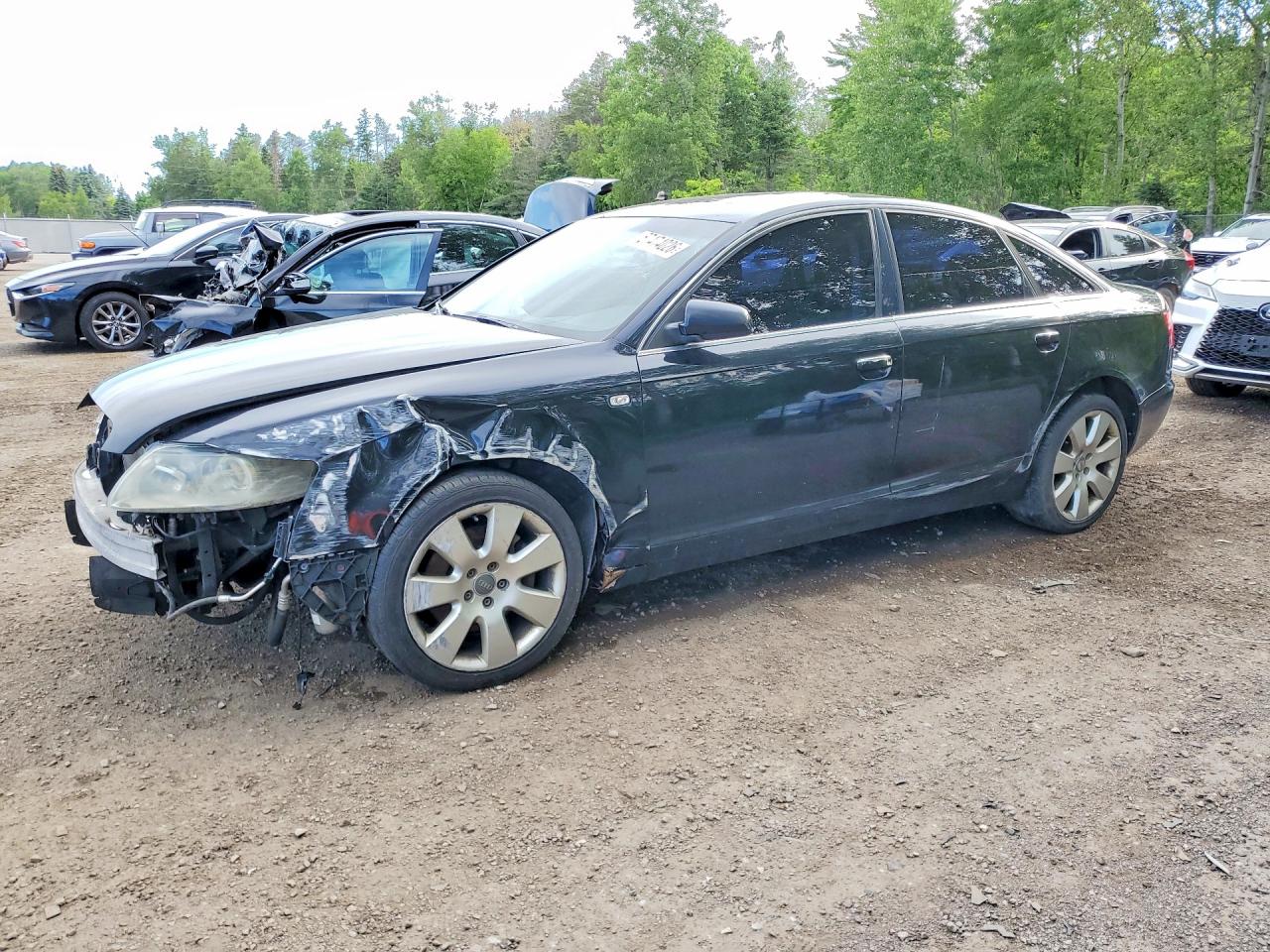 2008 Audi A6, VIN WAUDH64F78N122393 — Front end