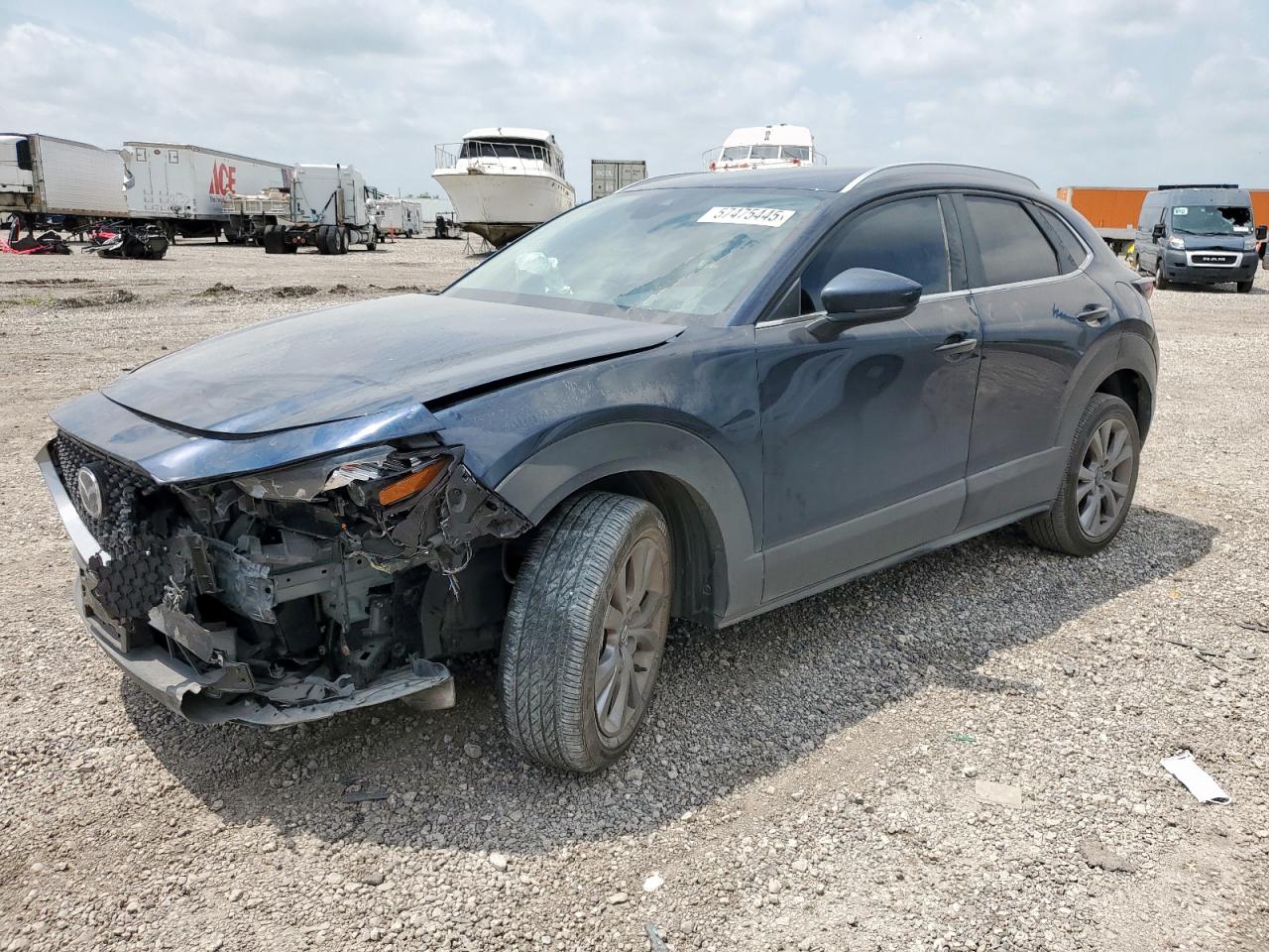 2023 Mazda CX-30 S Carbon Edition, VIN 3MVDMBCM5PM504078 — Front end