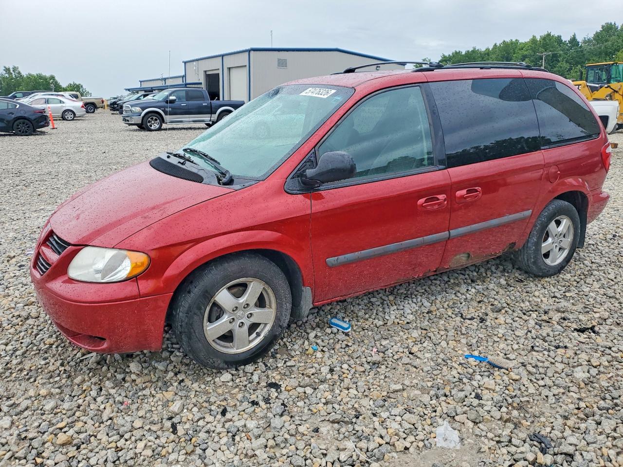 2007 Dodge Caravan SXT, VIN 1D4GP45R27B161279 — По всему кузову