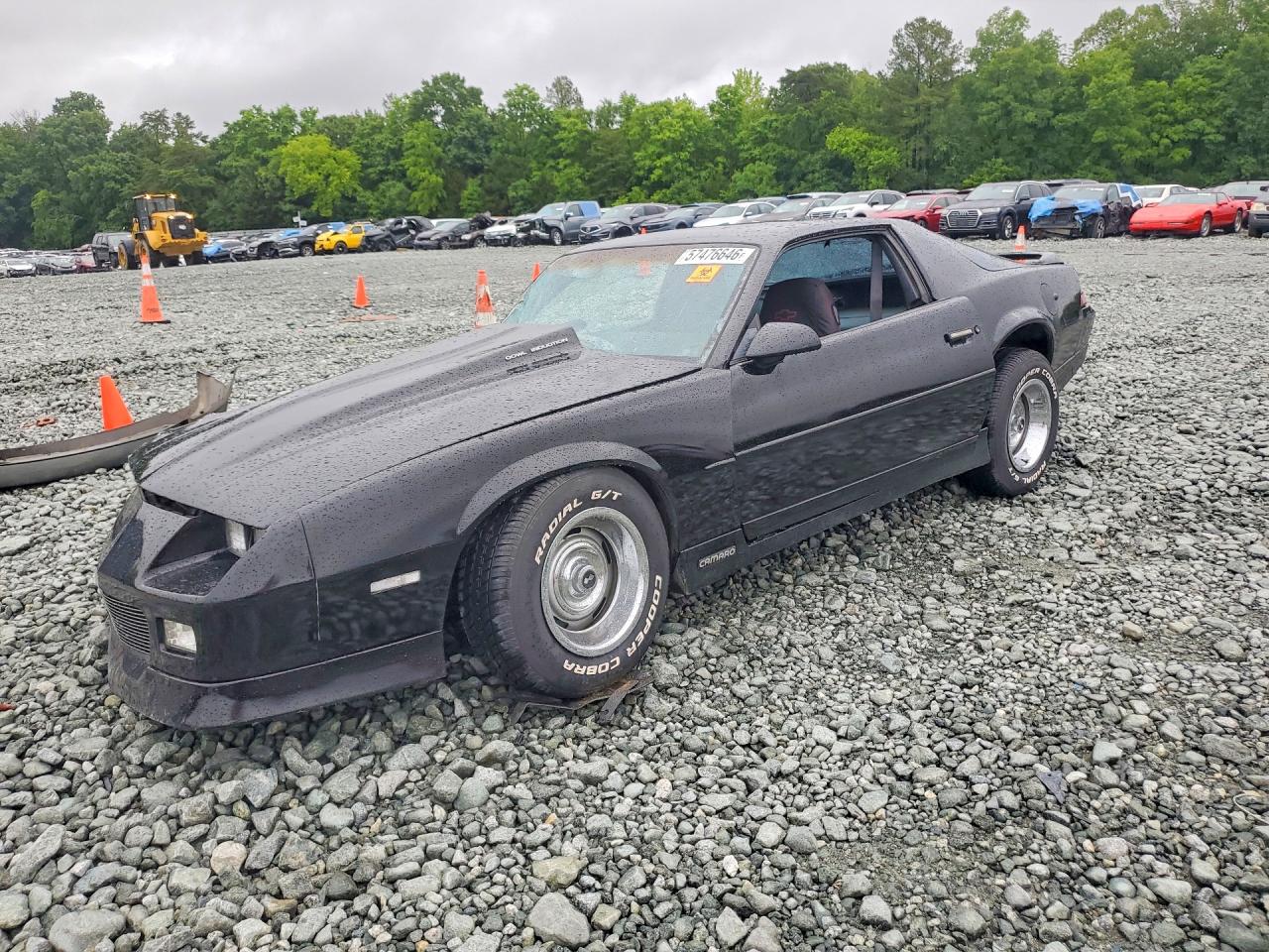 1988 Chevrolet Camaro IROC Z, VIN 1G1FP21S2JL158303 — Front end