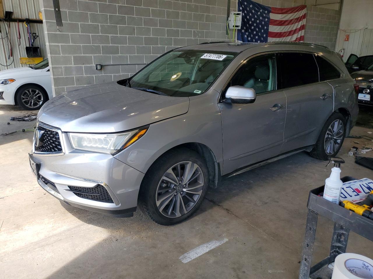 2018 Acura MDX Technology, VIN 5J8YD4H59JL006573 — Hail