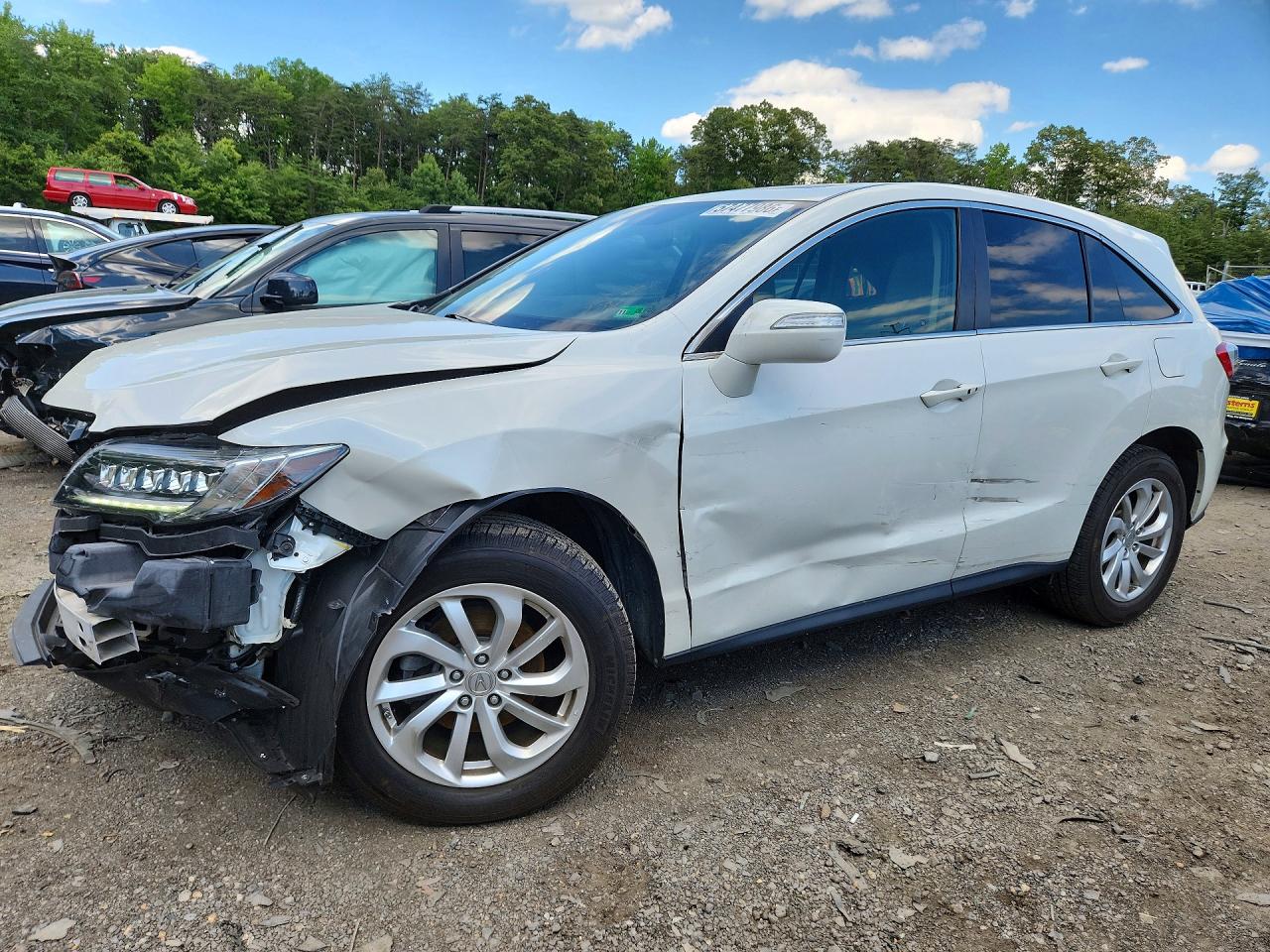 2017 Acura RDX Technology, VIN 5J8TB4H50HL003491 — Front end