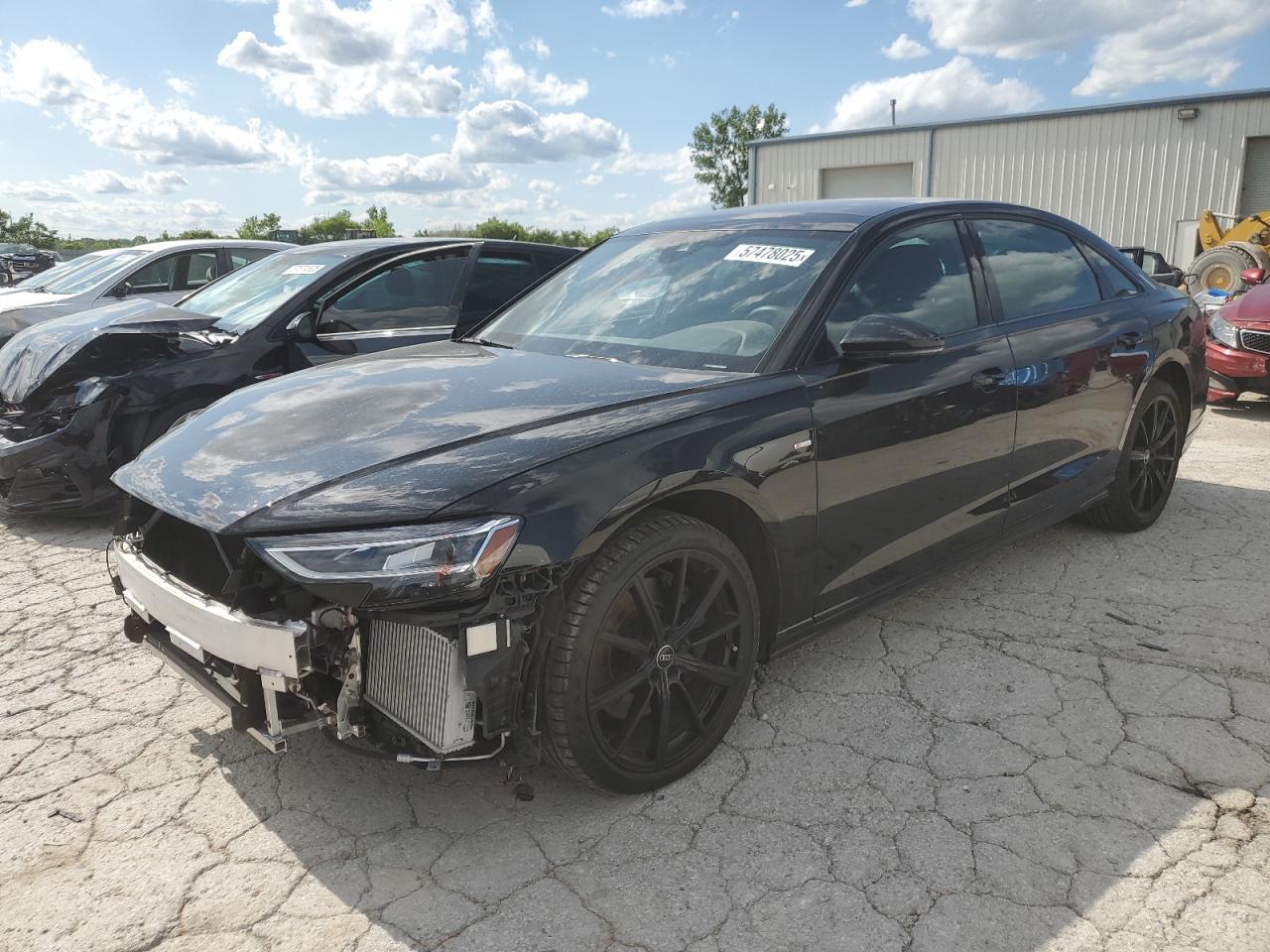 2022 Audi A8, VIN WAULDAF89NN006262 — Front end