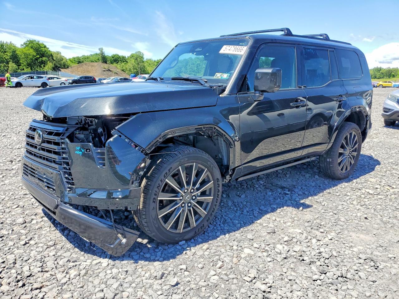 2025 Lexus GX 550 Luxury+, VIN JTJVBCDX8S5064346 — Перед