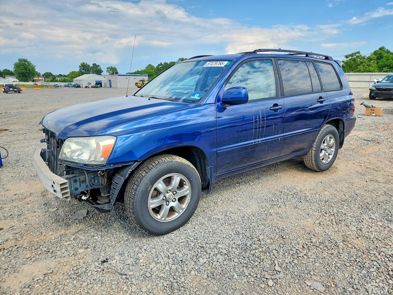 2005 Toyota Highlander Limited, VIN JTEEP21AX50117950 — Перед