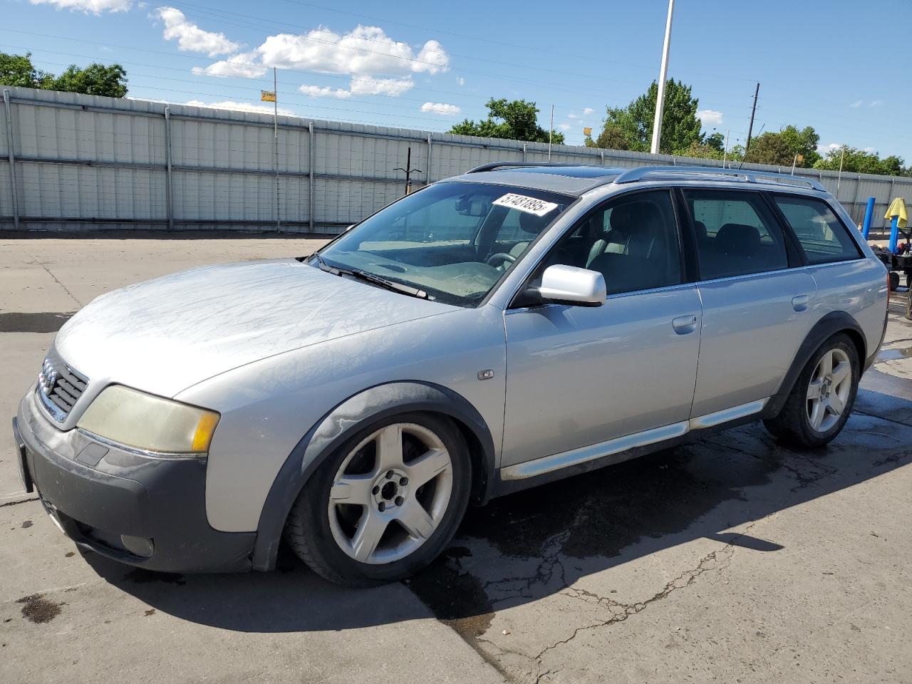 2003 Audi allroad A6 V8, VIN WA1YD64B43N006004 — Перед