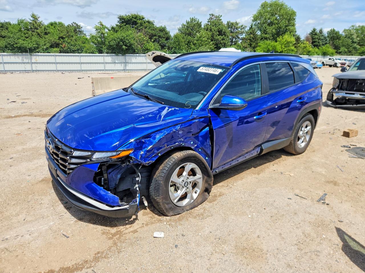 2023 Hyundai Tucson SEL, VIN 5NMJBCAE9PH258005 — Перед