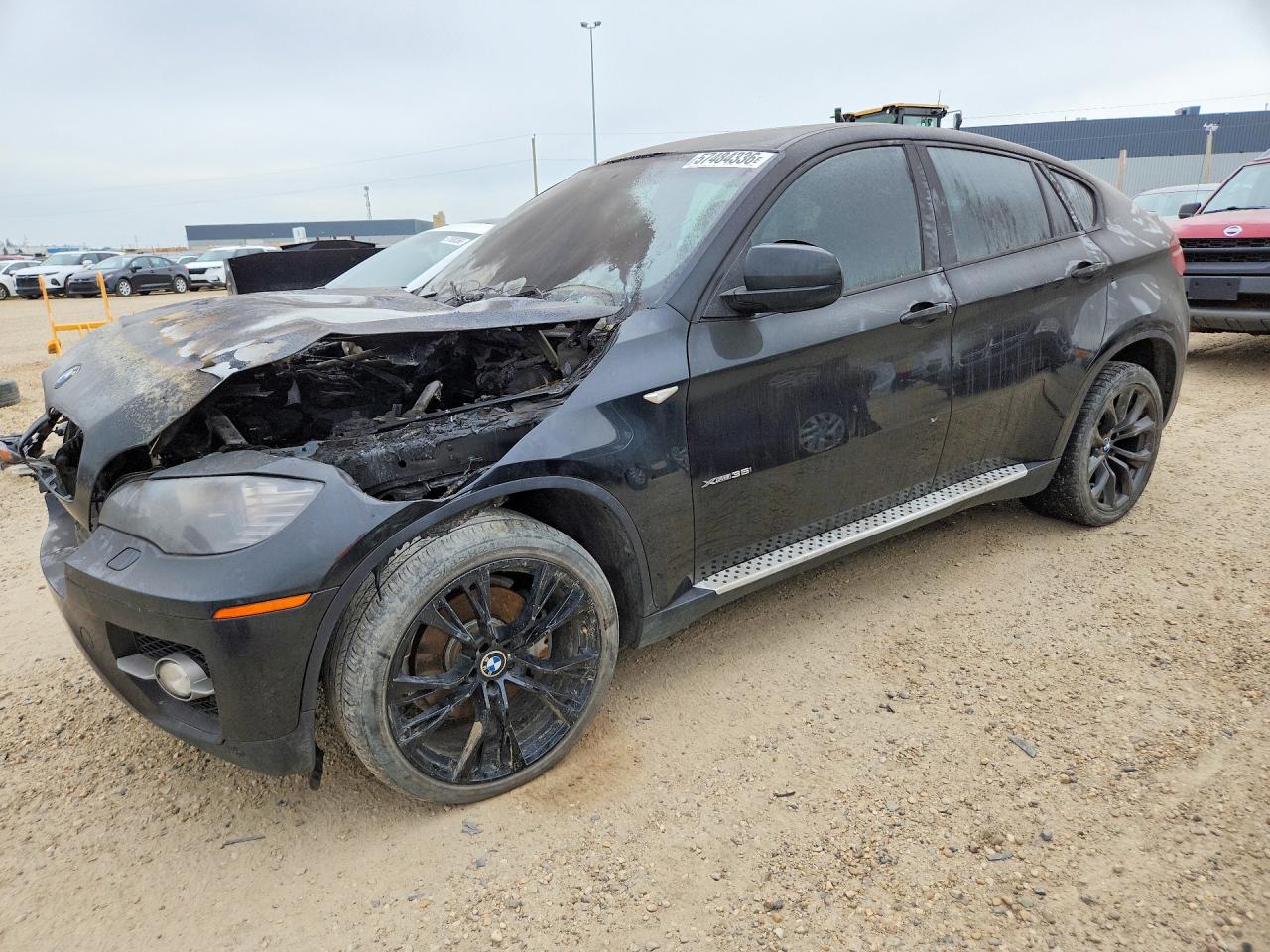 2009 BMW X6 xDrive35i, VIN 5UXFG43599L223698 — Пожар