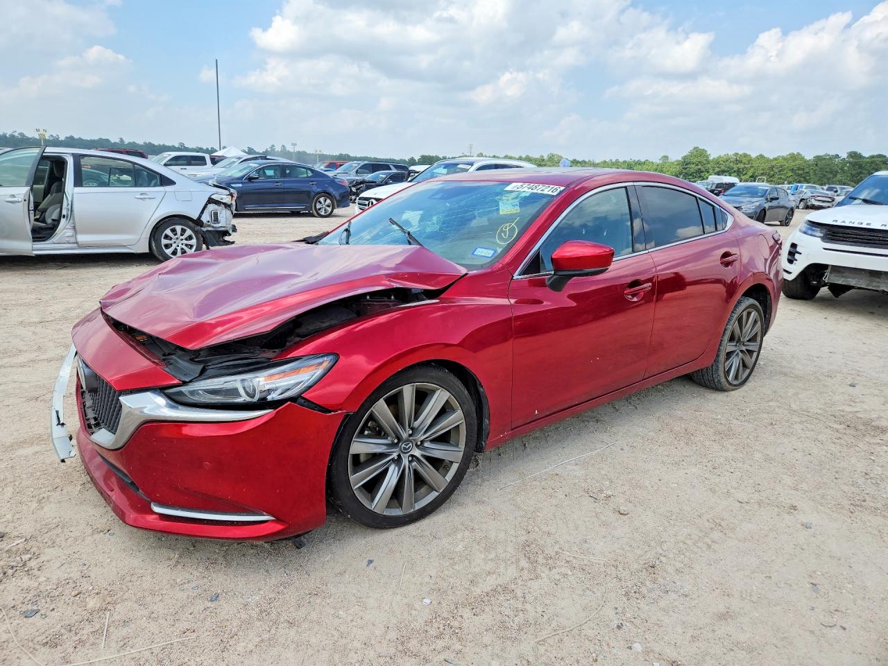 2020 Mazda 6 Signature, VIN JM1GL1XY8L1515737 — Перед