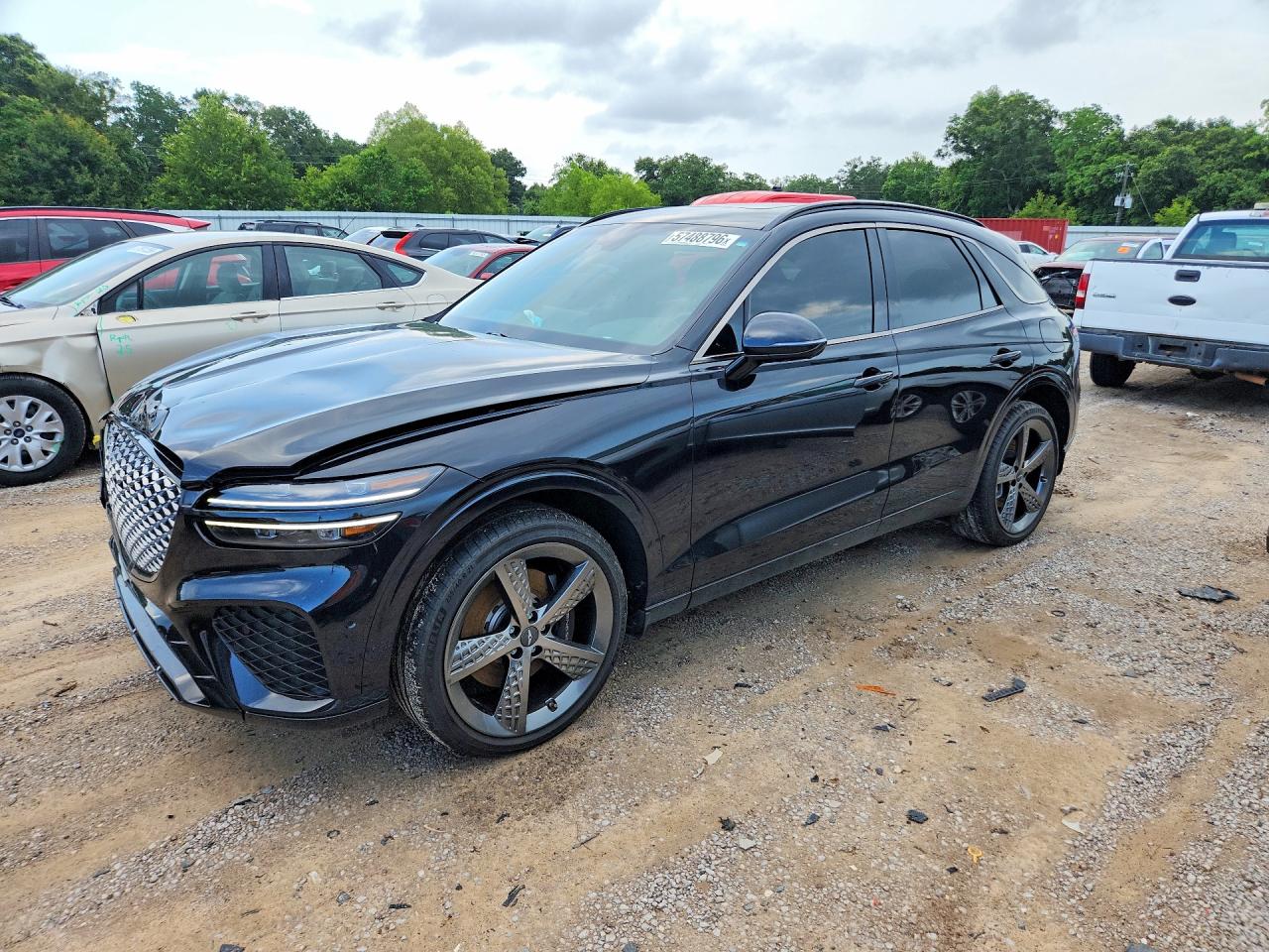 2022 Genesis GV70 Sport, VIN KMUMCDTC6NU061324 — Front end