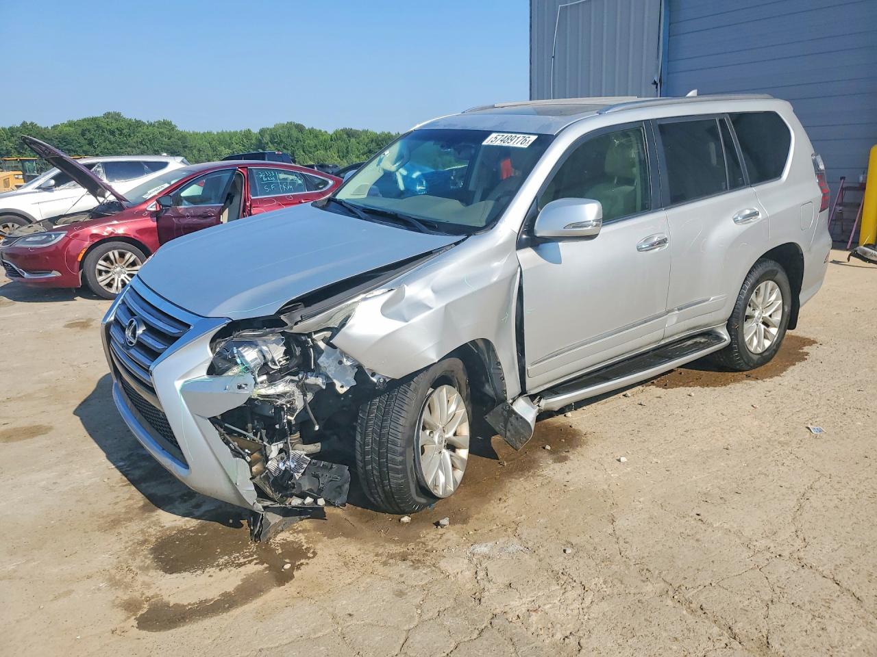 2017 Lexus GX 460 Premium, VIN JTJBM7FX0H5174107 — Front end