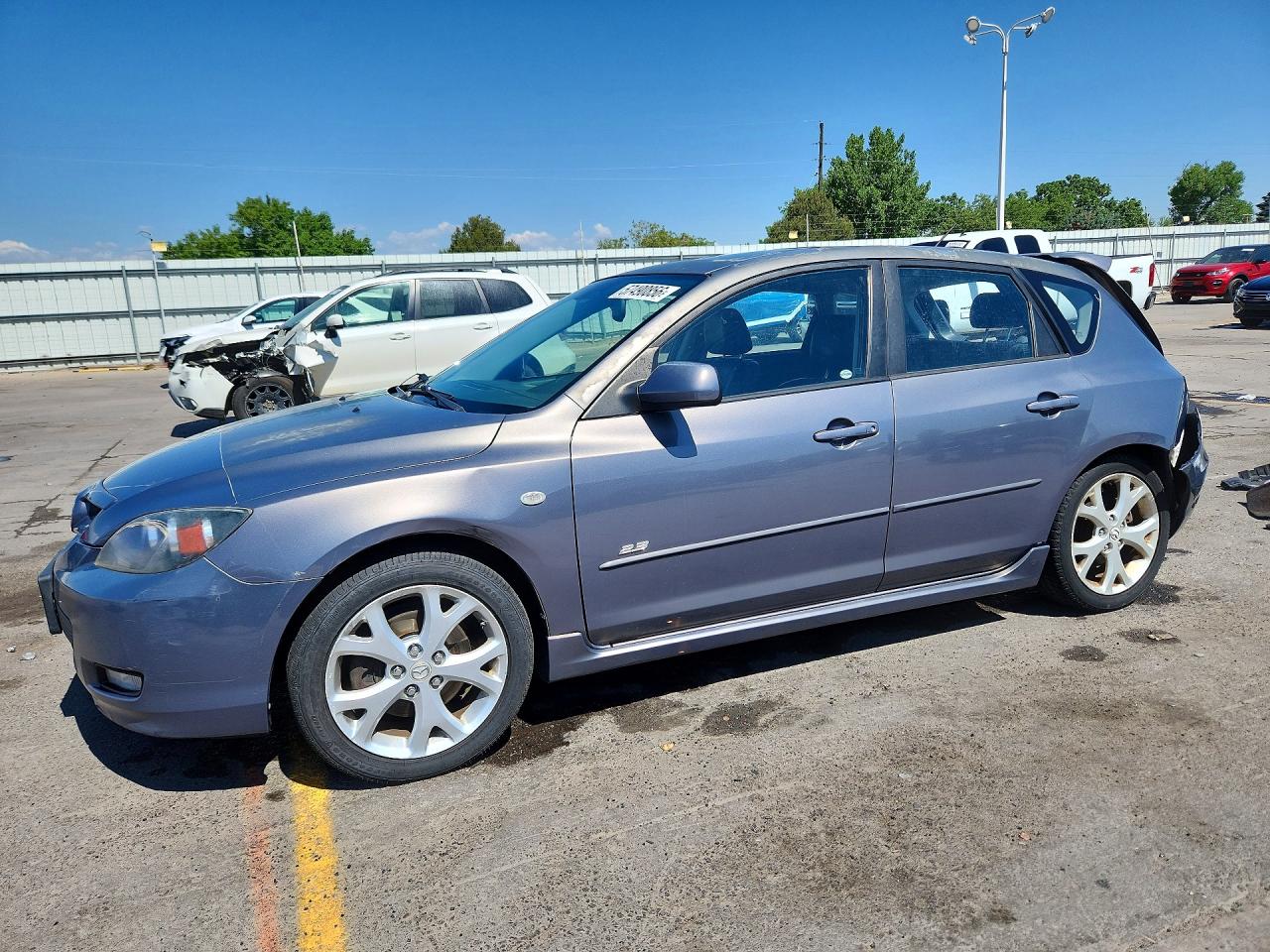 2009 Mazda 3 S Sport, VIN JM1BK343591196503 — Зад