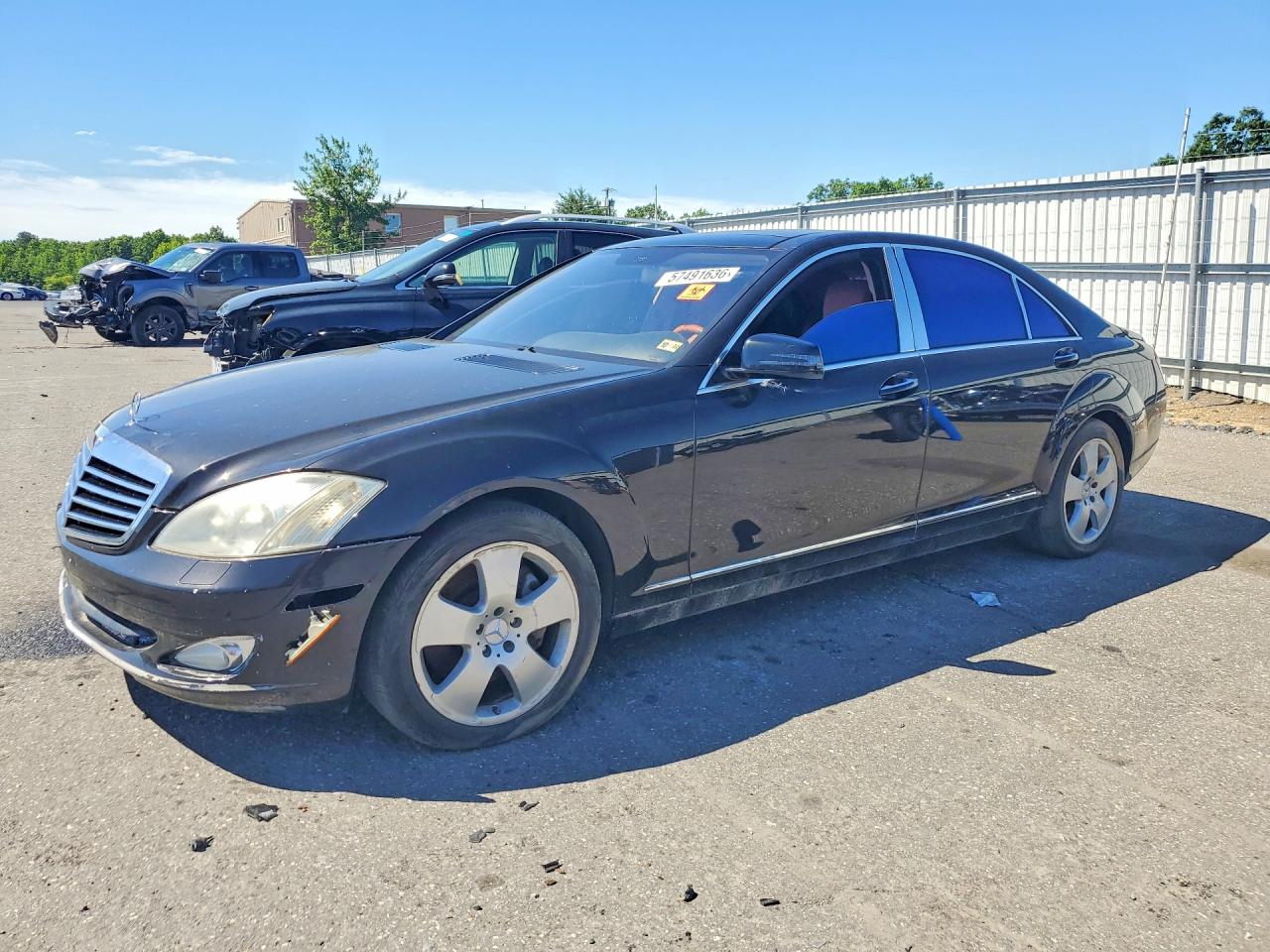 2007 Mercedes-Benz S 550, VIN WDDNG86X47A131768 — Water / flood