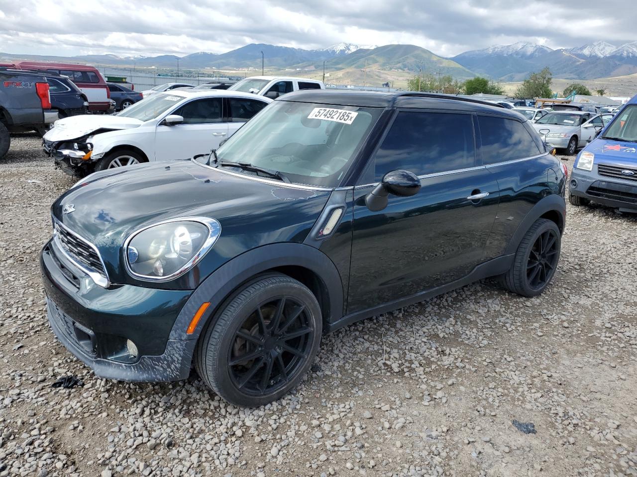 2013 MINI Paceman S, VIN WMWSS5C55DWN66677 — Мелкие вмятины и царапины