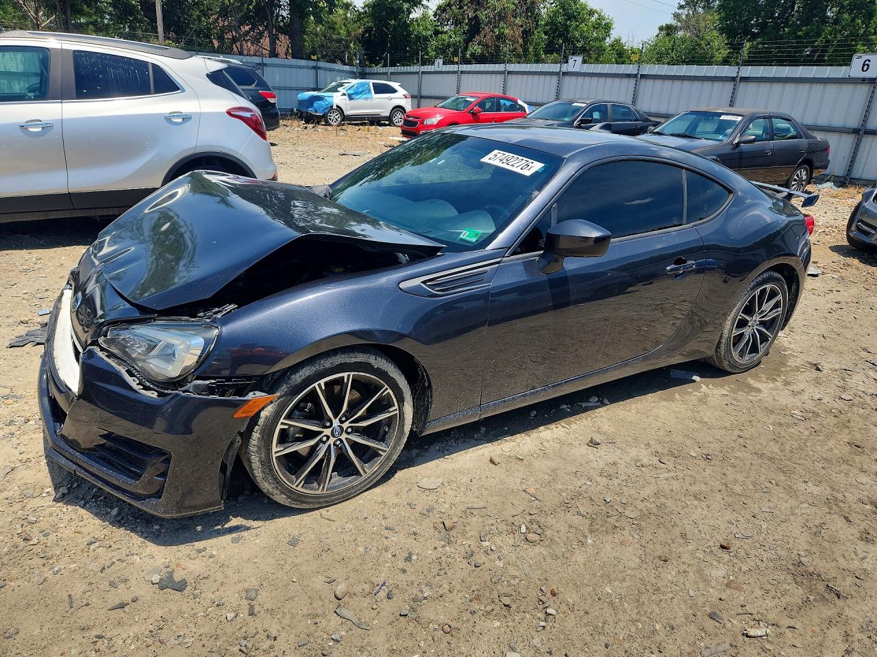 2017 Subaru BRZ Premium, VIN JF1ZCAB16H9602764 — Front end