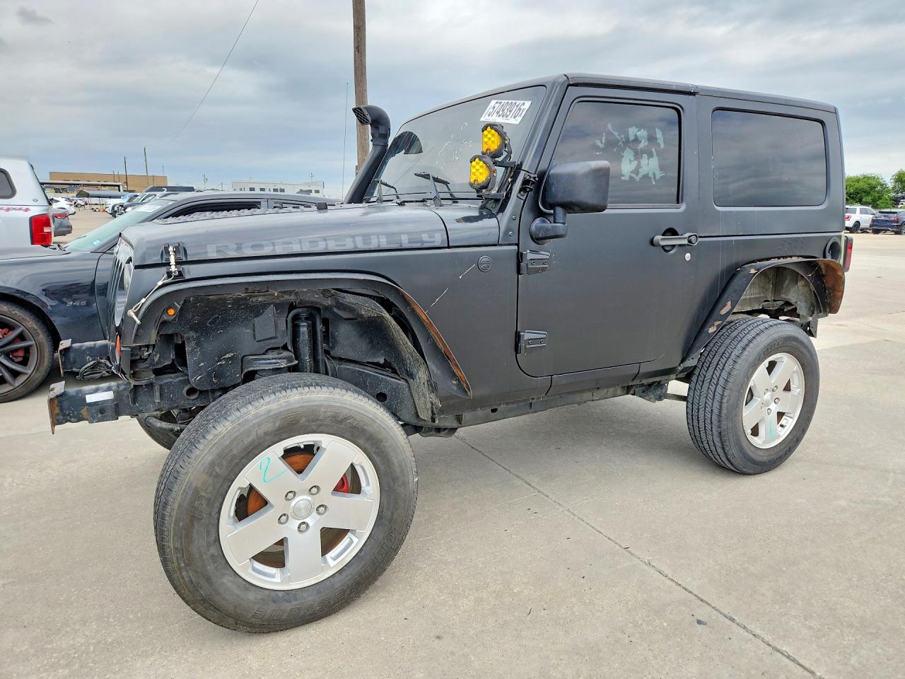 2010 Jeep Wrangler Sport, VIN 1J4AA2D14AL216900 — Normal wear