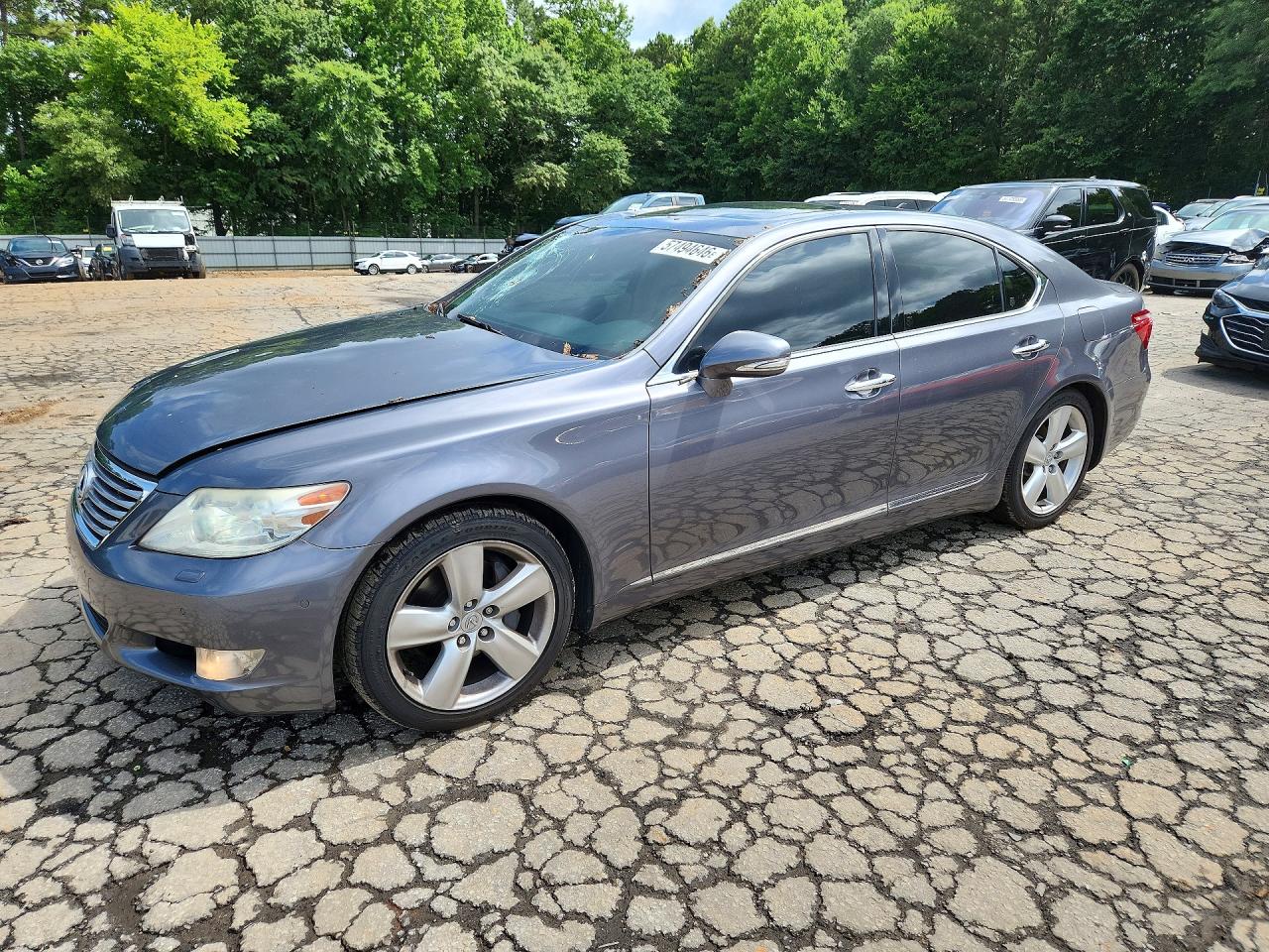 2012 Lexus LS 460, VIN JTHBL5EF0C5110787 — Roof