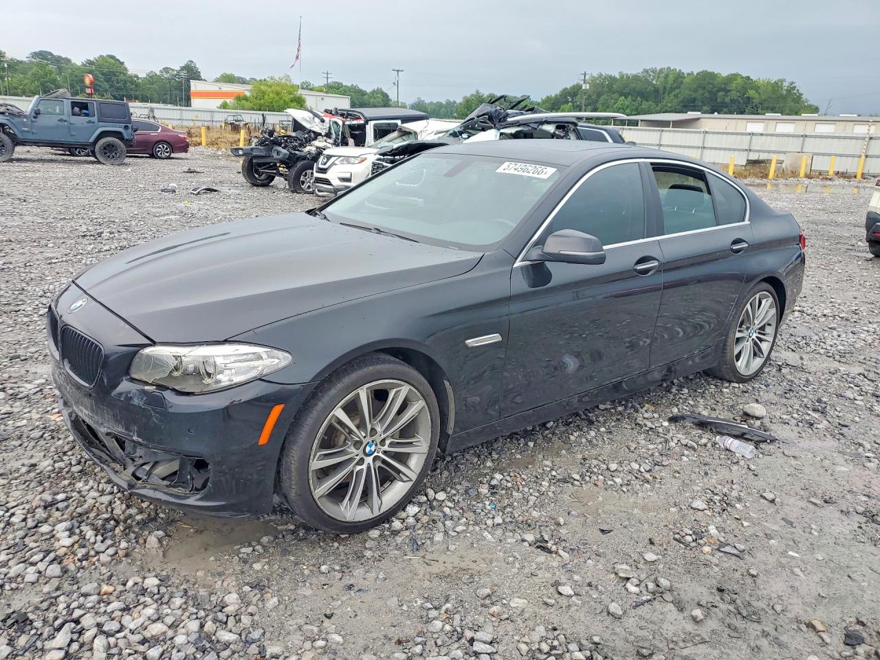 2016 BMW 5 Series 528i, VIN WBA5A5C50GD528662 — Front end