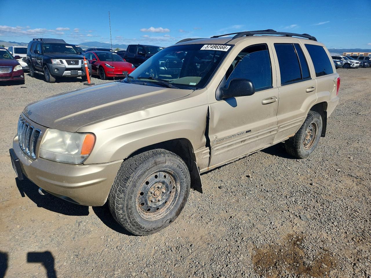 2001 Jeep Grand Cherokee Limited, VIN 1J4GW58N01C627348 — Front end