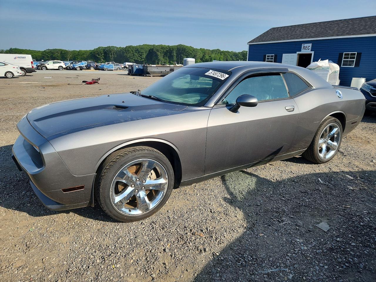 2012 Dodge Challenger Rallye Redline, VIN 2C3CDYAG0CH133566 — Interior fire