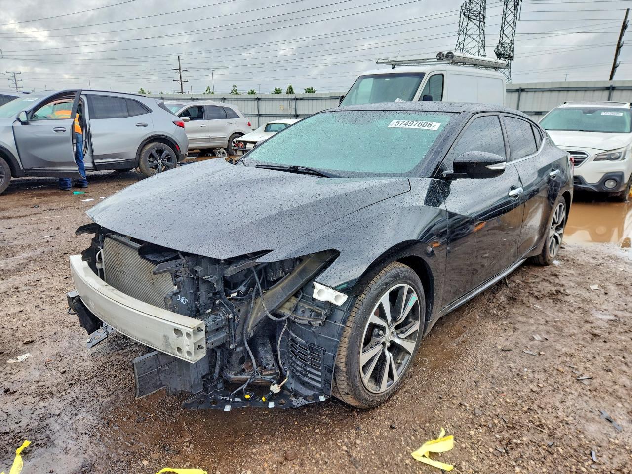 2018 Nissan Maxima SL, VIN 1N4AA6AP8JC400104 — Front end