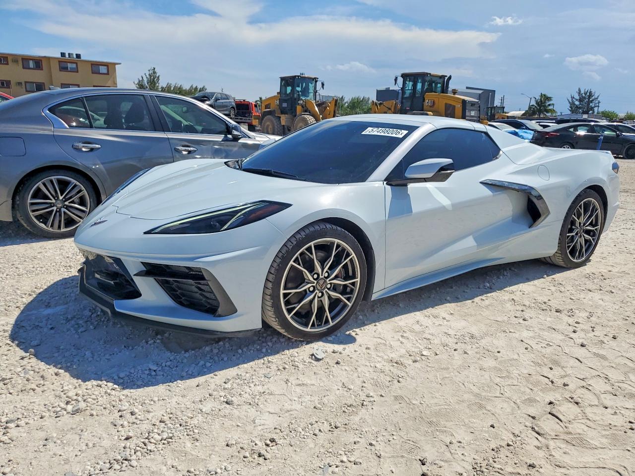 2024 Chevrolet Corvette 3LT, VIN 1G1YC3D47R5114675 — Water / flood