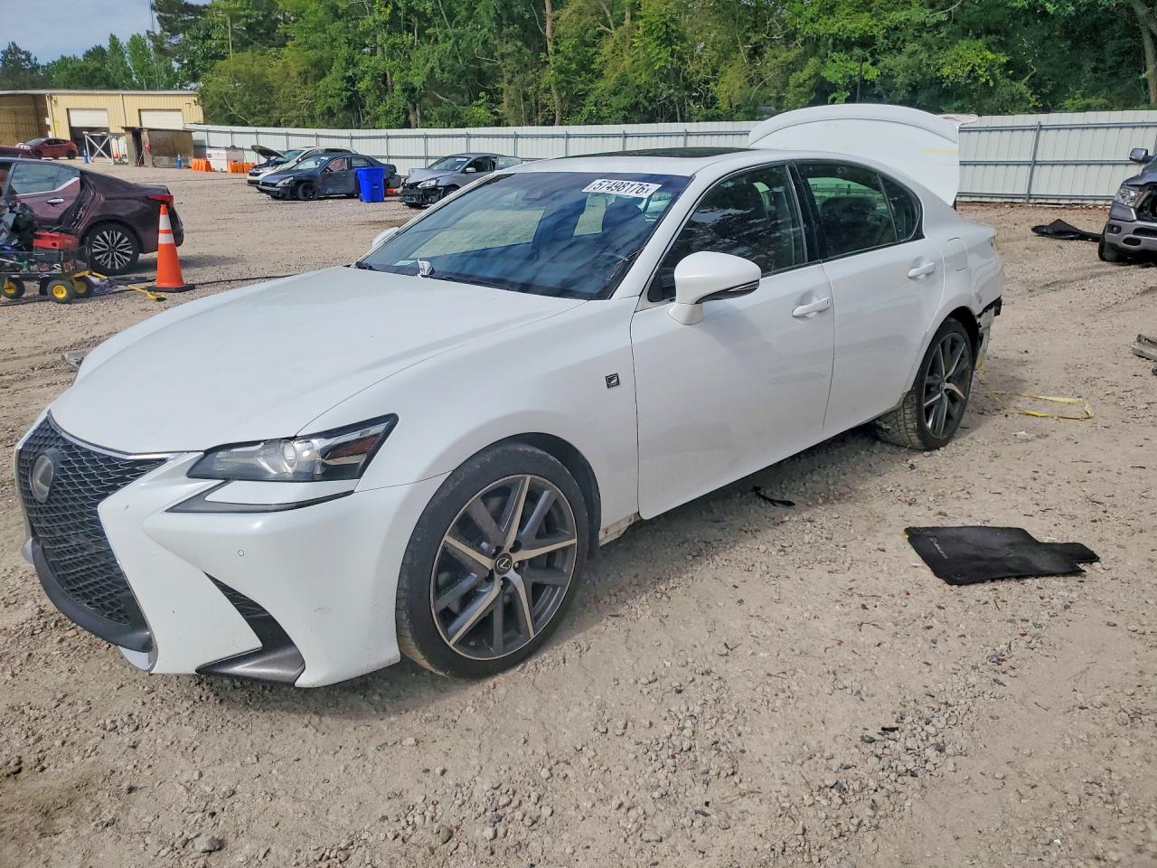 2016 Lexus GS 350 F Sport, VIN JTHBZ1BL9GA007270 — Зад